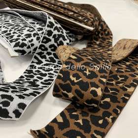 elastico leopardato